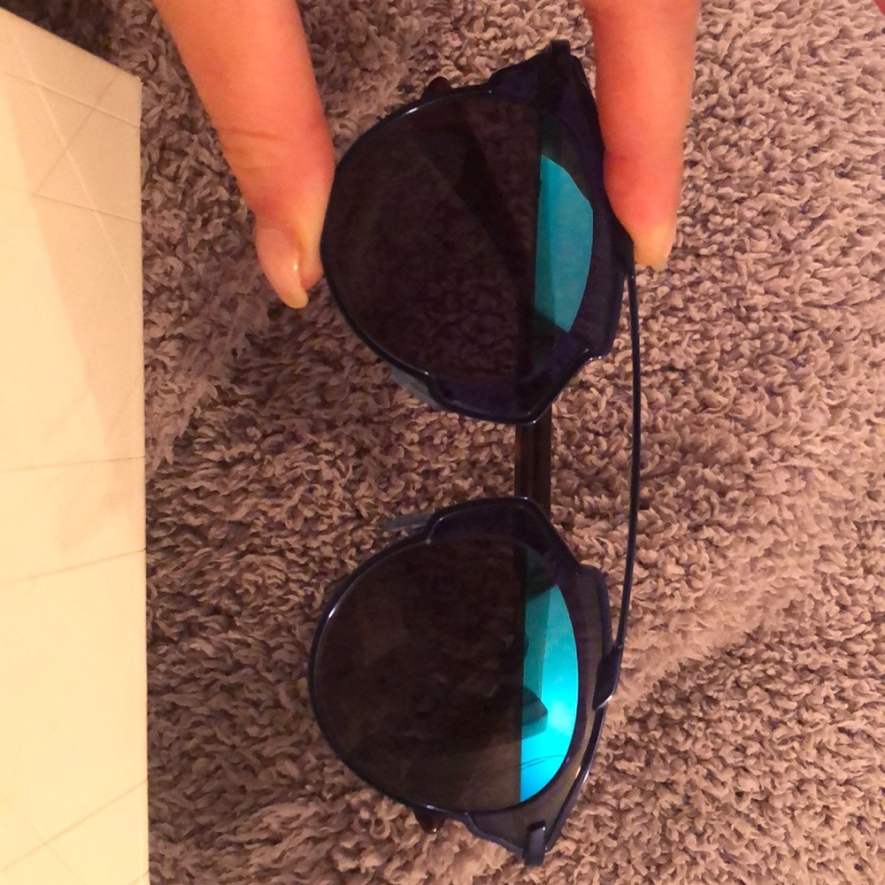 ATUHENTIC DIOR SO REAL NAVY SUNGLASSES